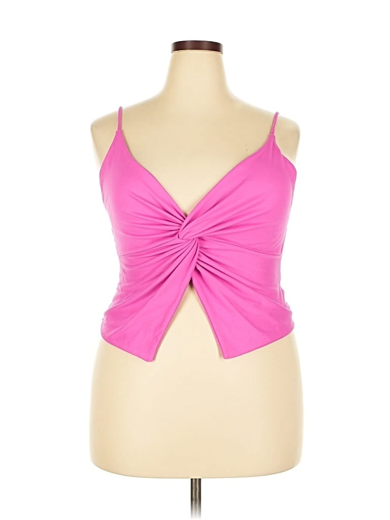 Pre-owned Fashion Nova Sleeveless Blouse In Pink