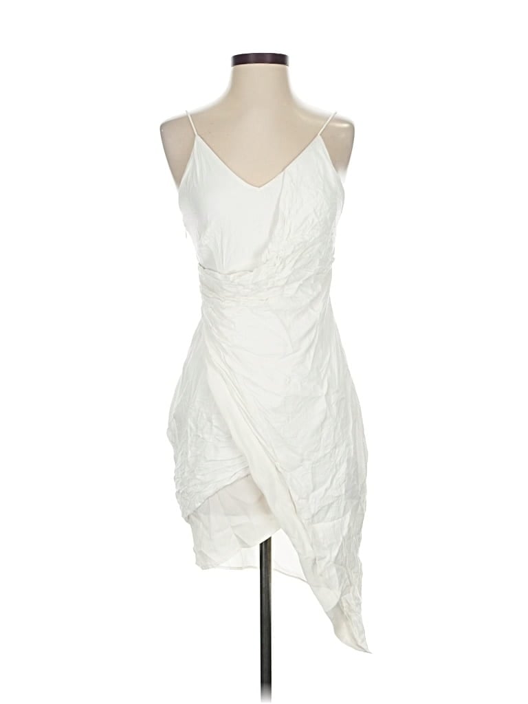 Pre-owned Stylestalker Cocktail Dress In White