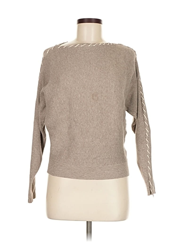 Pre-owned Philosophy Republic Clothing 3/4 Sleeve T-shirt In Brown