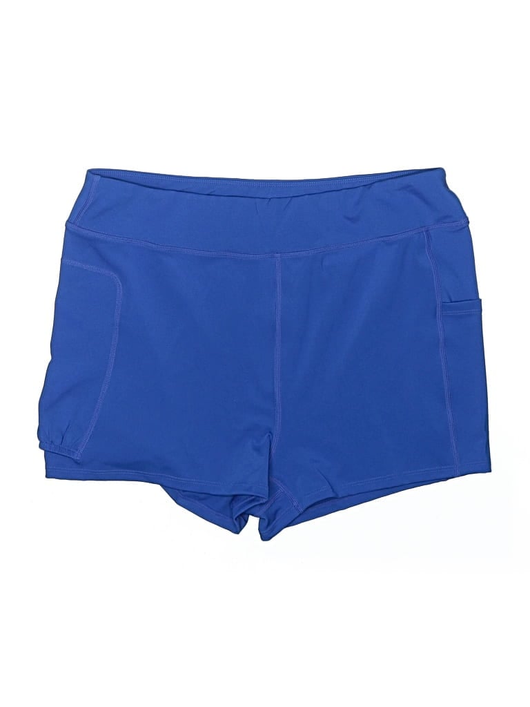 Pre-owned Unbranded Athletic Shorts In Blue