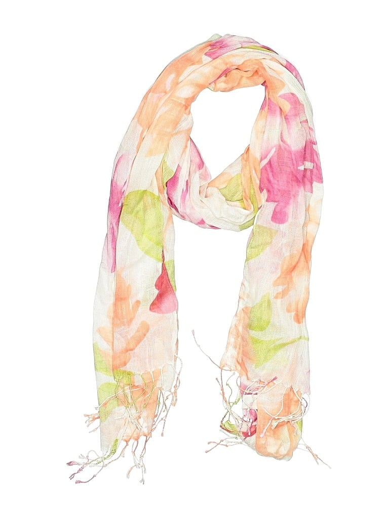 Pre-owned Croft & Barrow Scarf In Orange