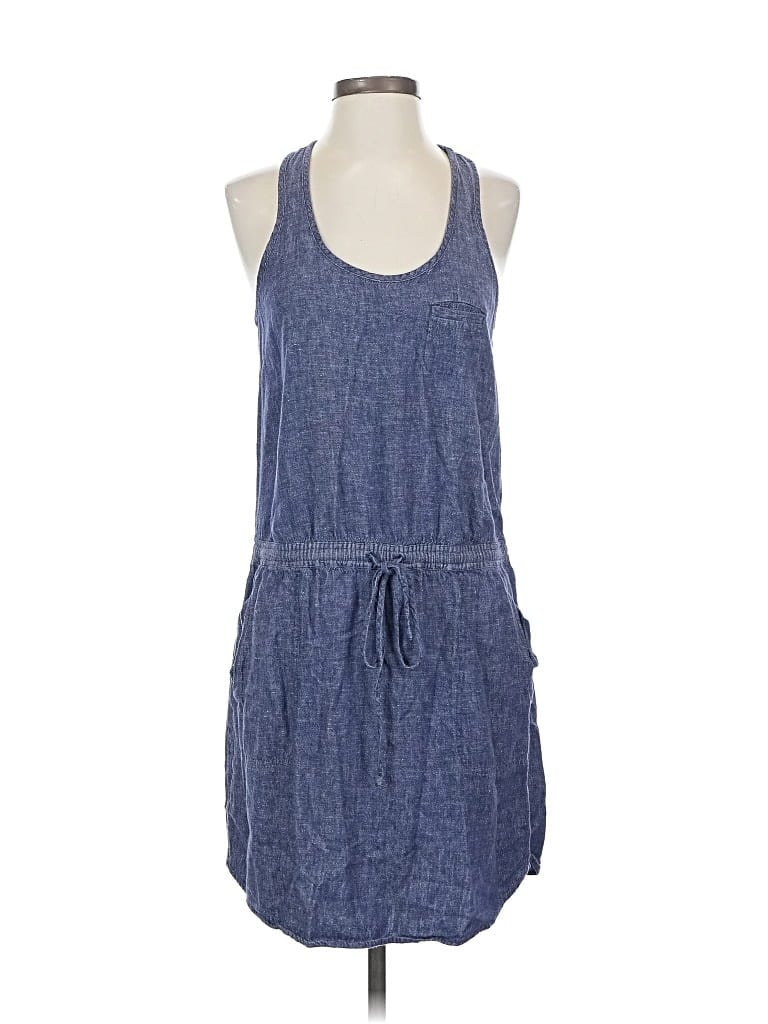 Pre-owned Lou & Grey For Loft Casual Dress In Blue