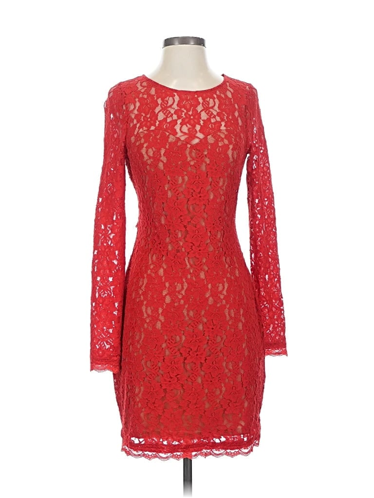 Pre-owned Express Cocktail Dress In Red