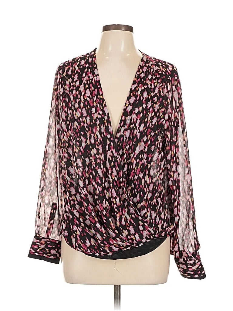 Click to view more detailed imagery on our partner's website Pre-owned Dkny Long Sleeve Blouse In Pink