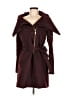 Cole Haan Burgundy Coat Size 6 - photo 1