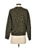 Rails Animal Print Green Pullover Sweater Size XS - photo 2