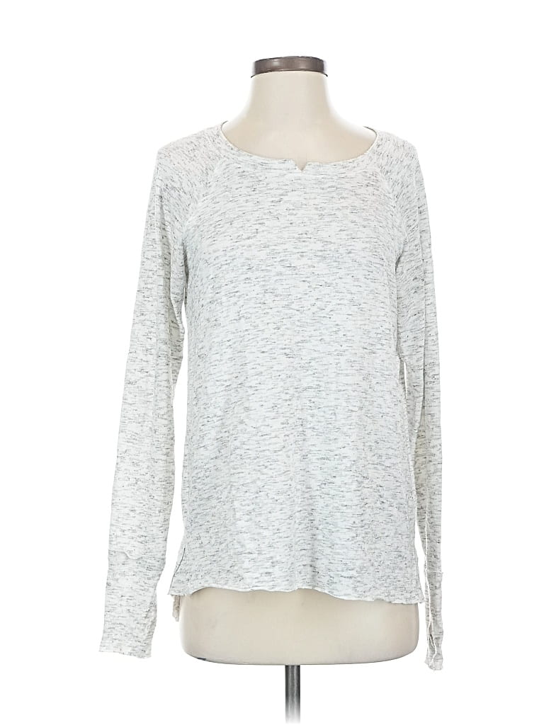 Pre-owned Michael Stars Pullover Sweater In Silver