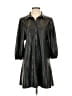 Zara 100% Polyester Black Casual Dress Size S - photo 1