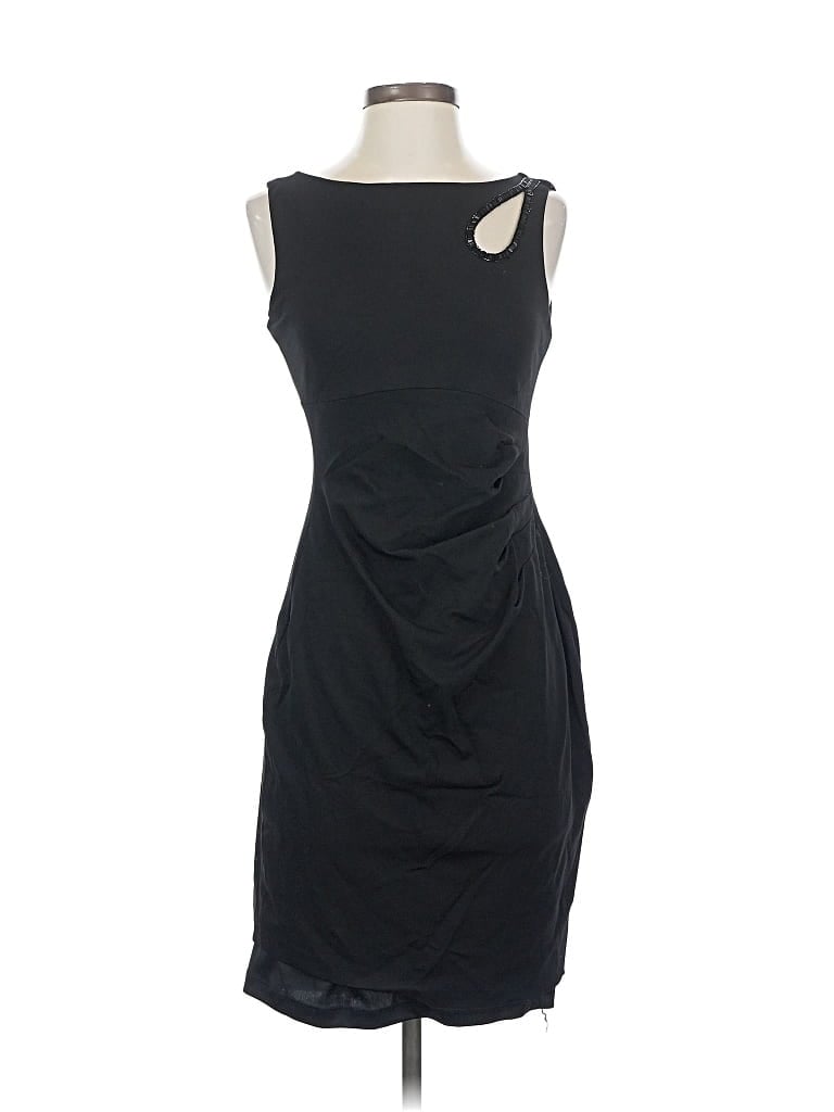 Pre-owned Caché Cocktail Dress In Black