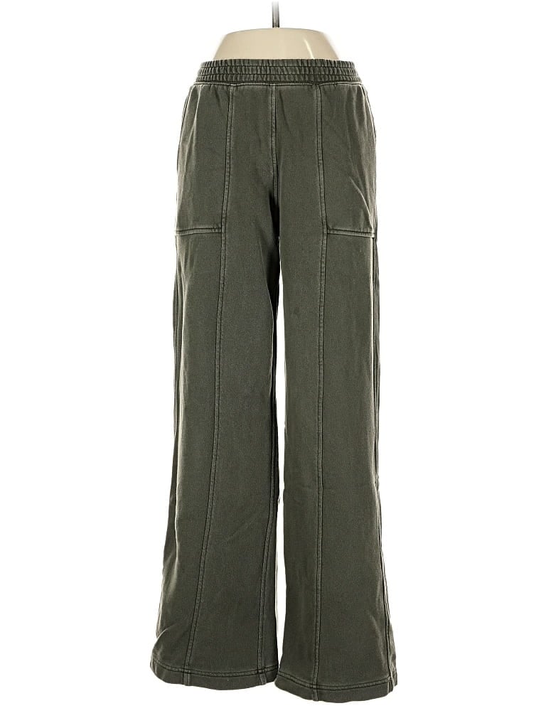 Pre-owned Aerie Cargo Pants In Green