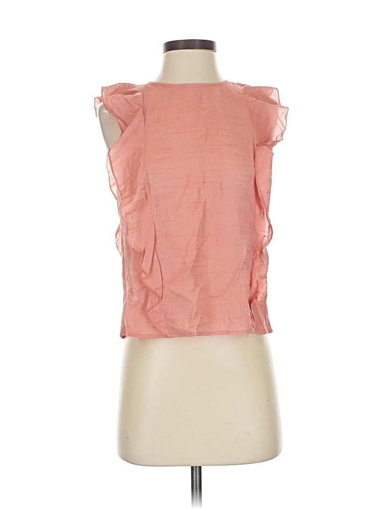 LUCKY BRAND Pre-owned Sleeveless Blouse In Pink
