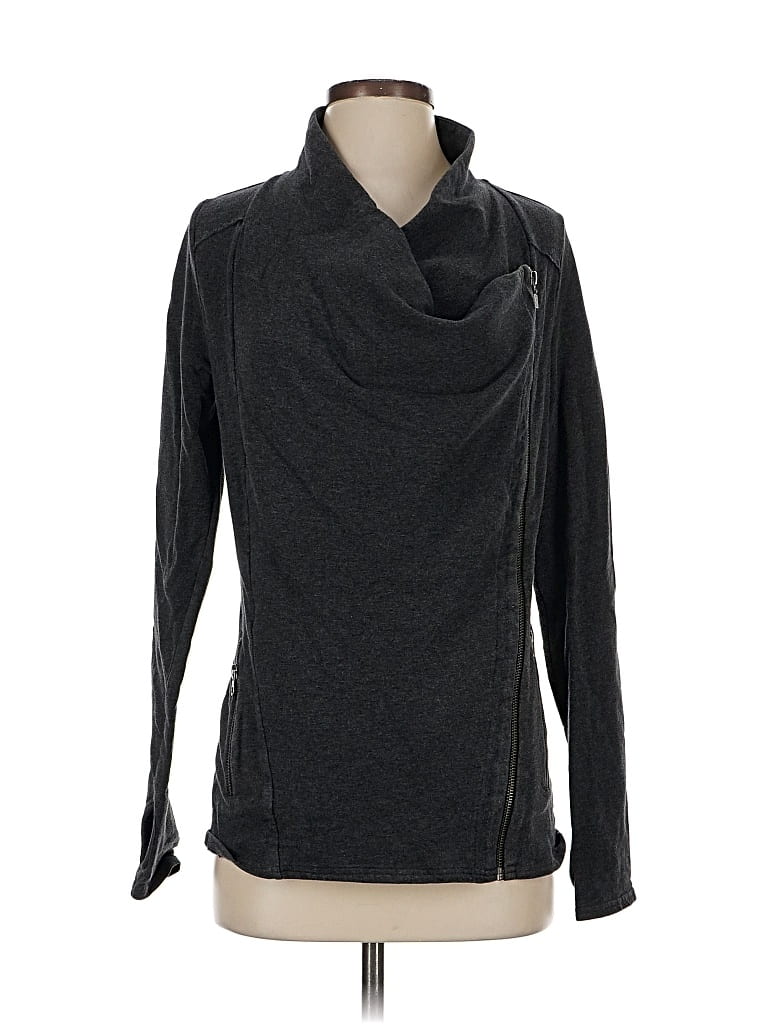 ZOBHA Pre-owned Cardigan Sweater In Gray