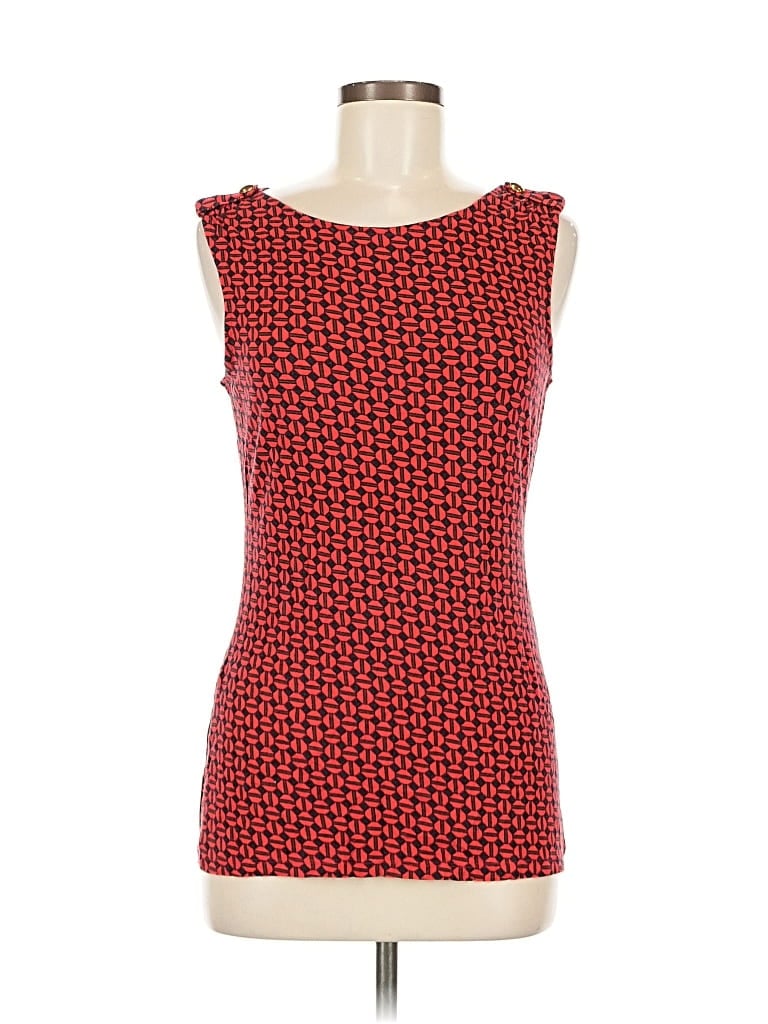 Pre-owned Banana Republic Factory Store Tank Top Red Strapless Neckline Tops