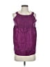 Tara Jarmon 100% Silk Purple Blouse Size EU (FR) 36 / US 4 - photo 1