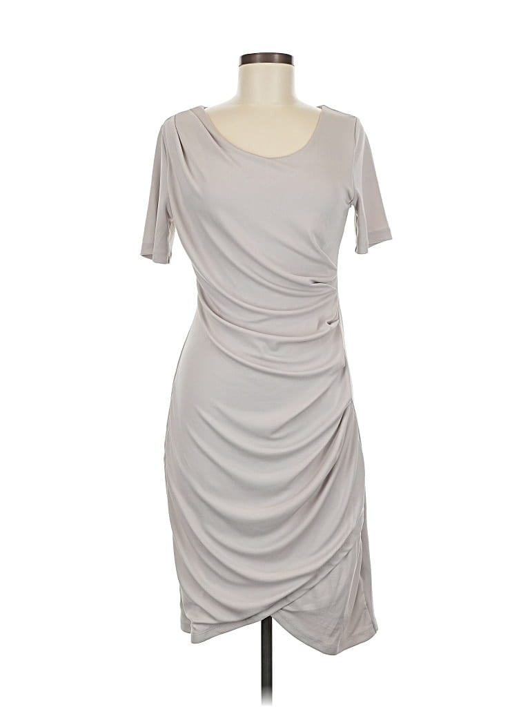 H&M Pre-owned Cocktail Dress In Gray