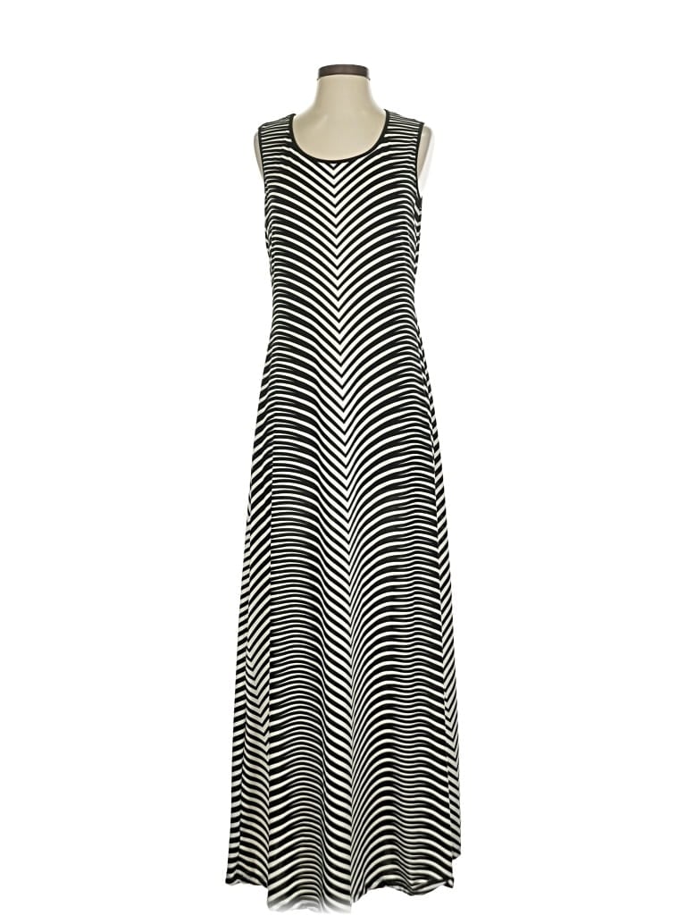 Pre-owned Milano Casual Dress In Gray
