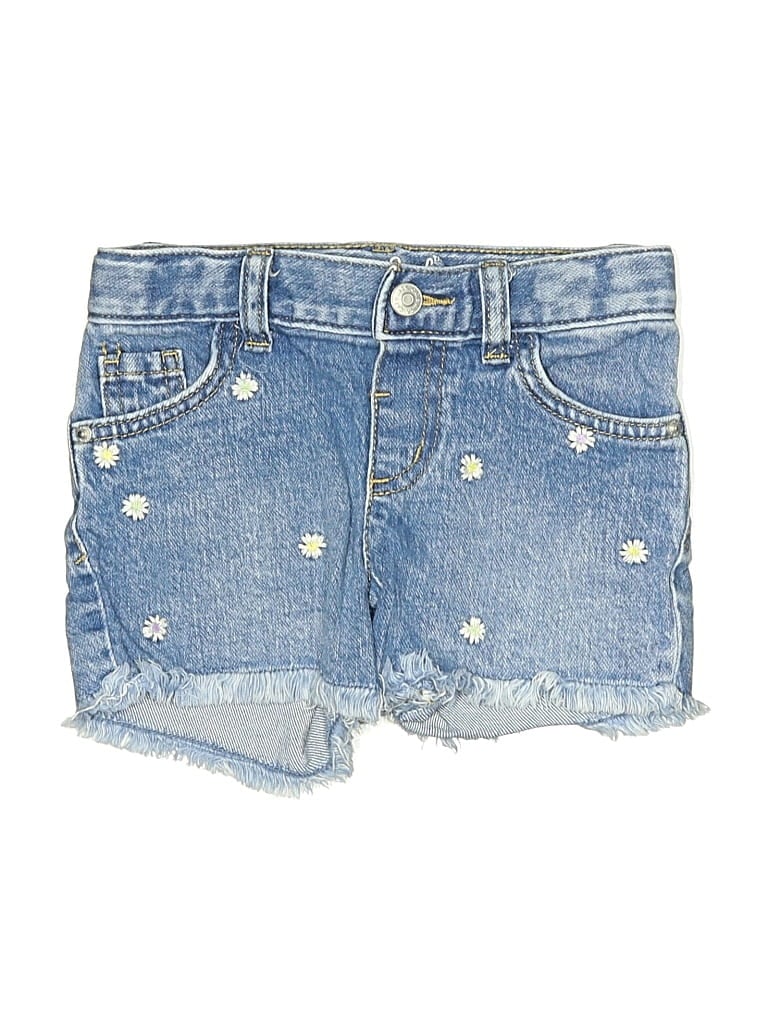 Pre-owned Cat & Jack Kids' Denim Shorts In Blue