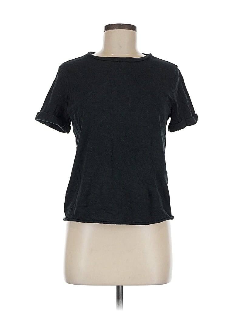 Pre-owned Wild Fable Short Sleeve T-shirt In Black