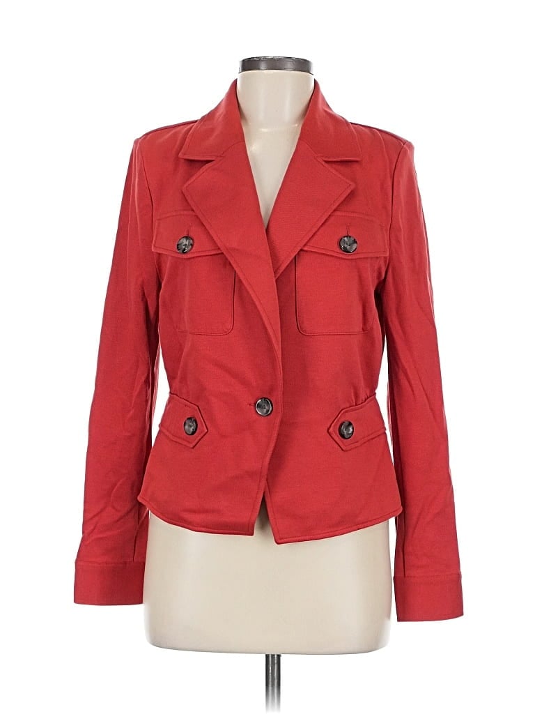 Click to view more detailed imagery on our partner's website Pre-owned Cabi Blazer Jacket In Red