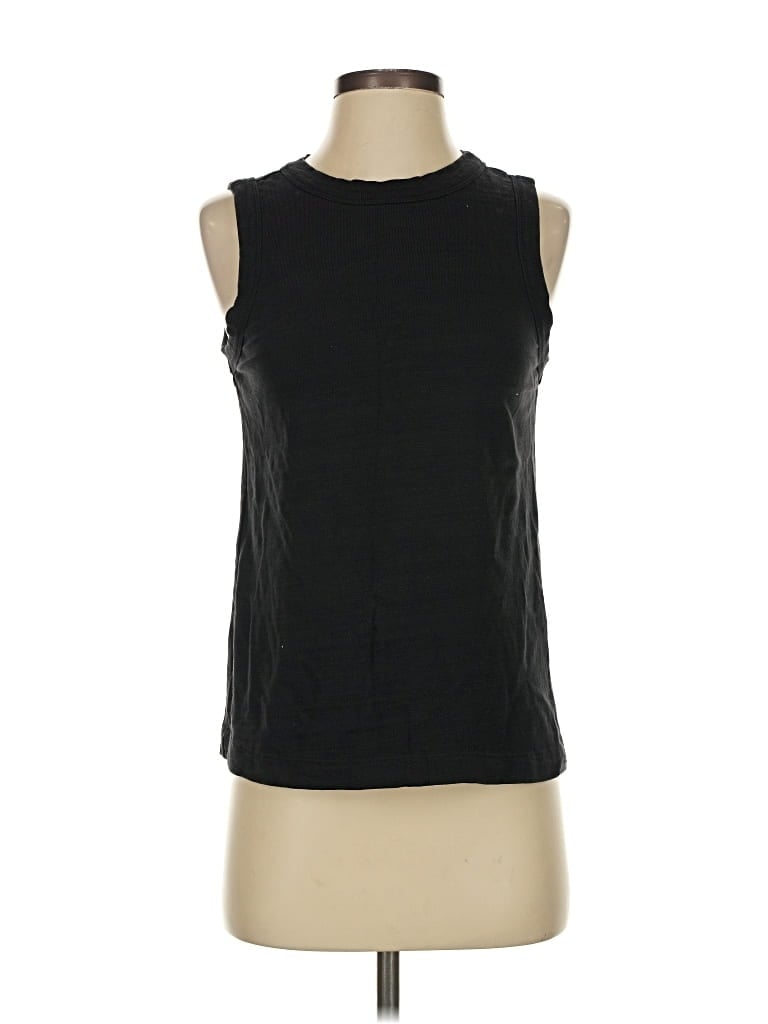 Pre-owned Ann Taylor Loft Sleeveless T-shirt In Black