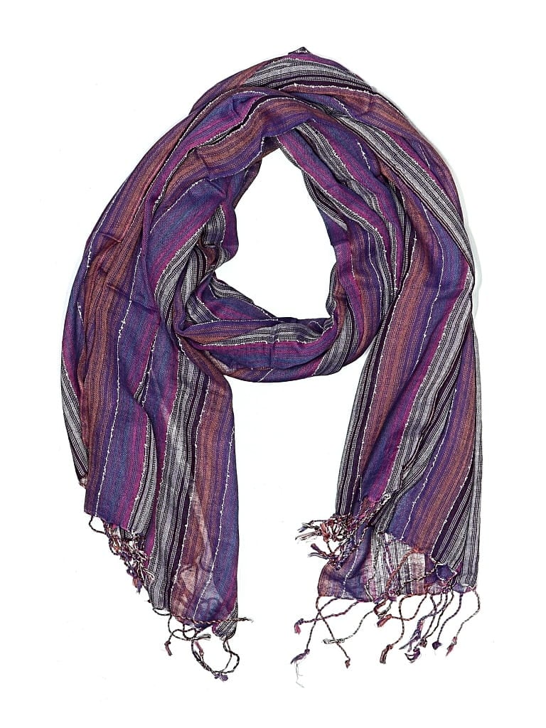 Click to view more detailed imagery on our partner's website Pre-owned Unbranded Scarf In Purple