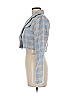 Hyfve 100% Polyester Checkered-gingham Blue Jacket Size M - photo 5