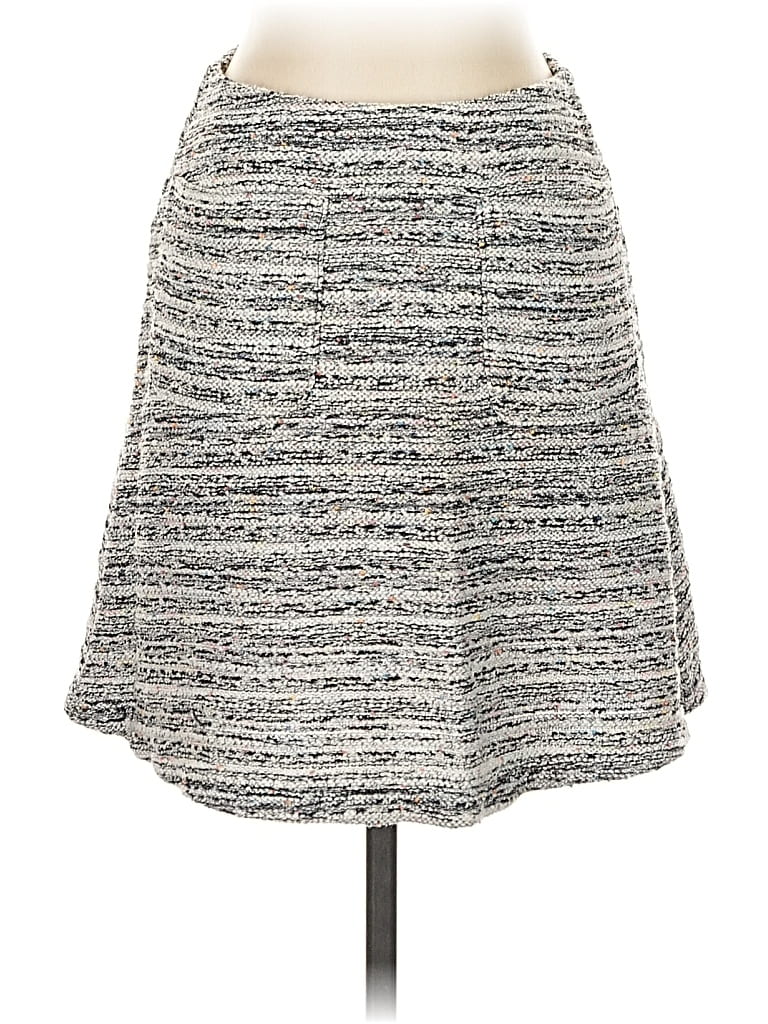 Pre-owned Ann Taylor Loft Casual Skirt In Gray