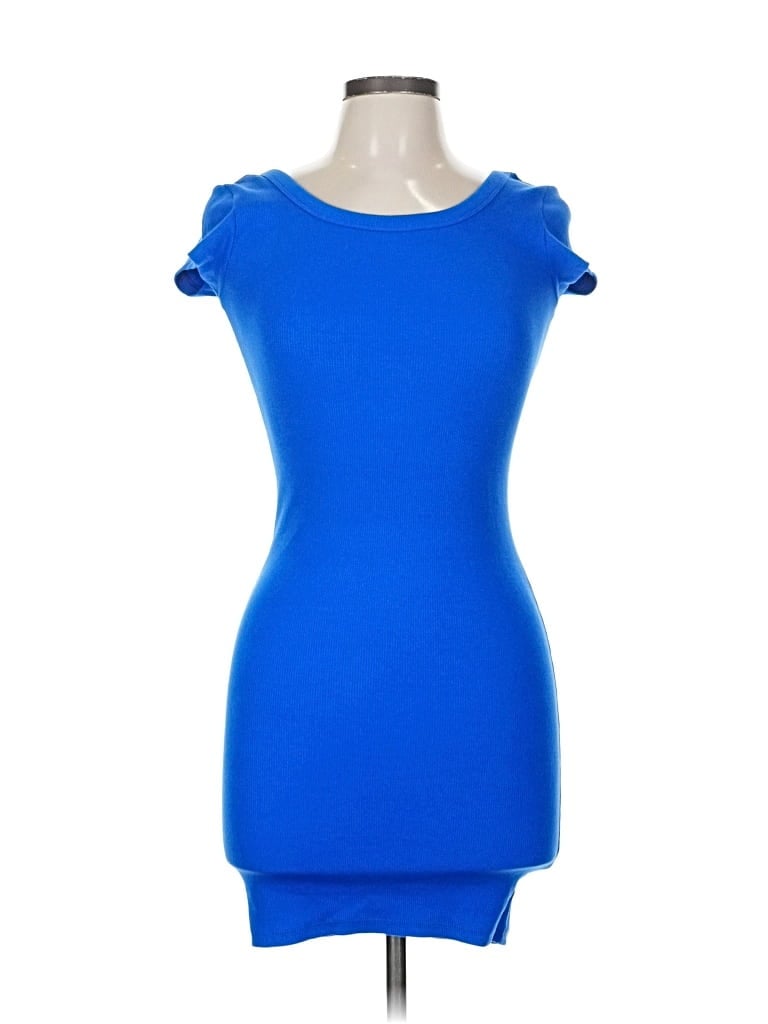 Pre-owned Assorted Brands Cocktail Dress In Blue