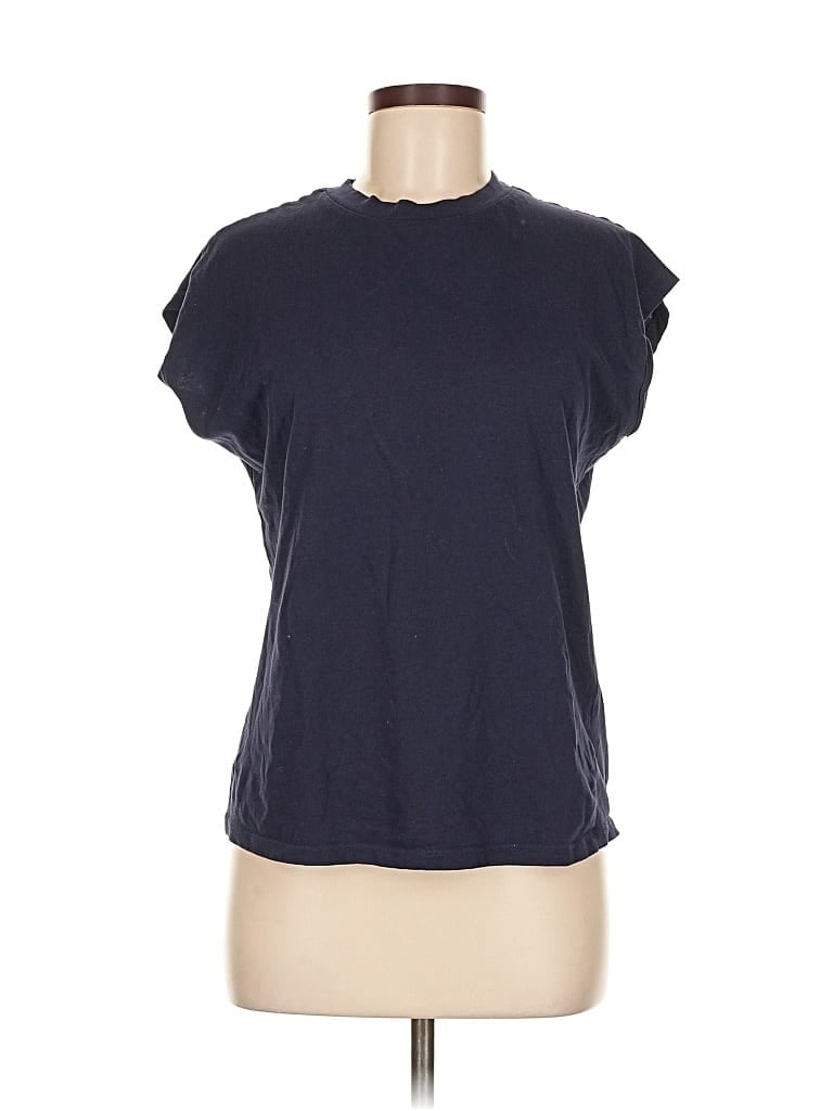 Pre-owned Brave Soul Short Sleeve T-shirt In Blue