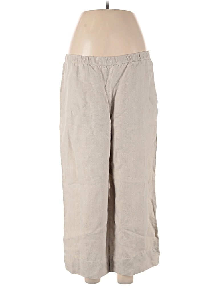 Click to view more detailed imagery on our partner's website Pre-owned Jjill Linen Pants In Gray