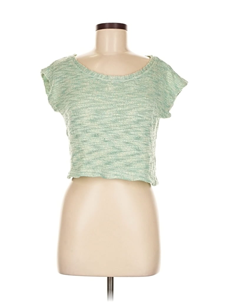 Pre-owned Trafaluc By Zara Cardigan Sweater In Green