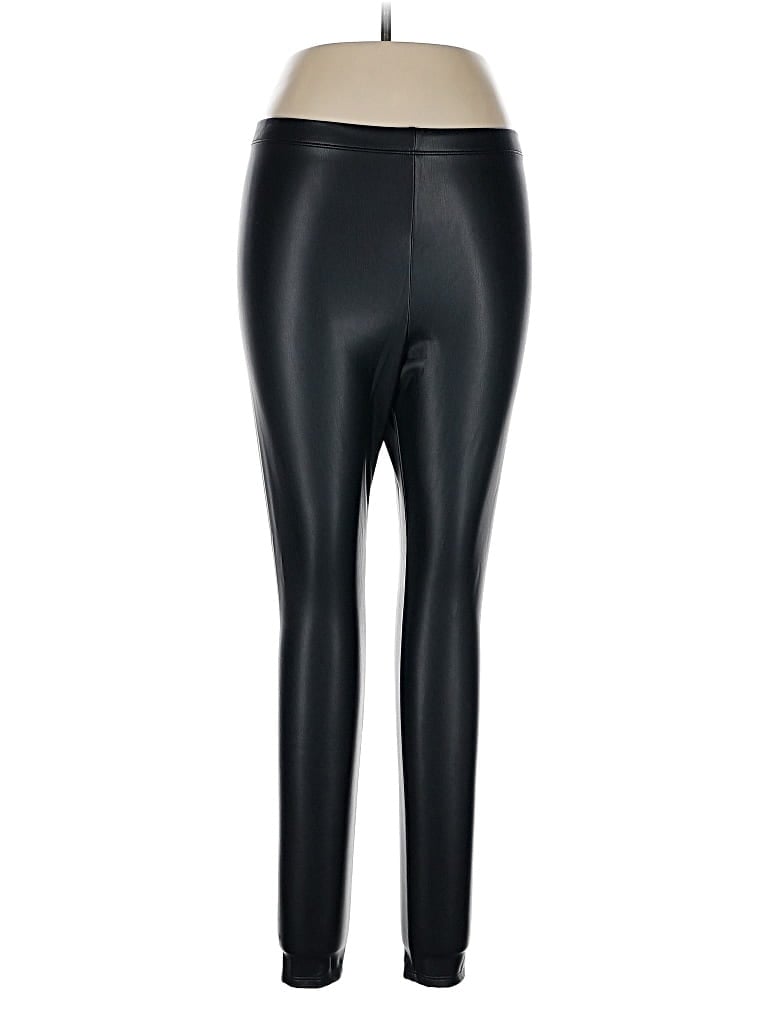 Pre-owned H&m Leggings In Black