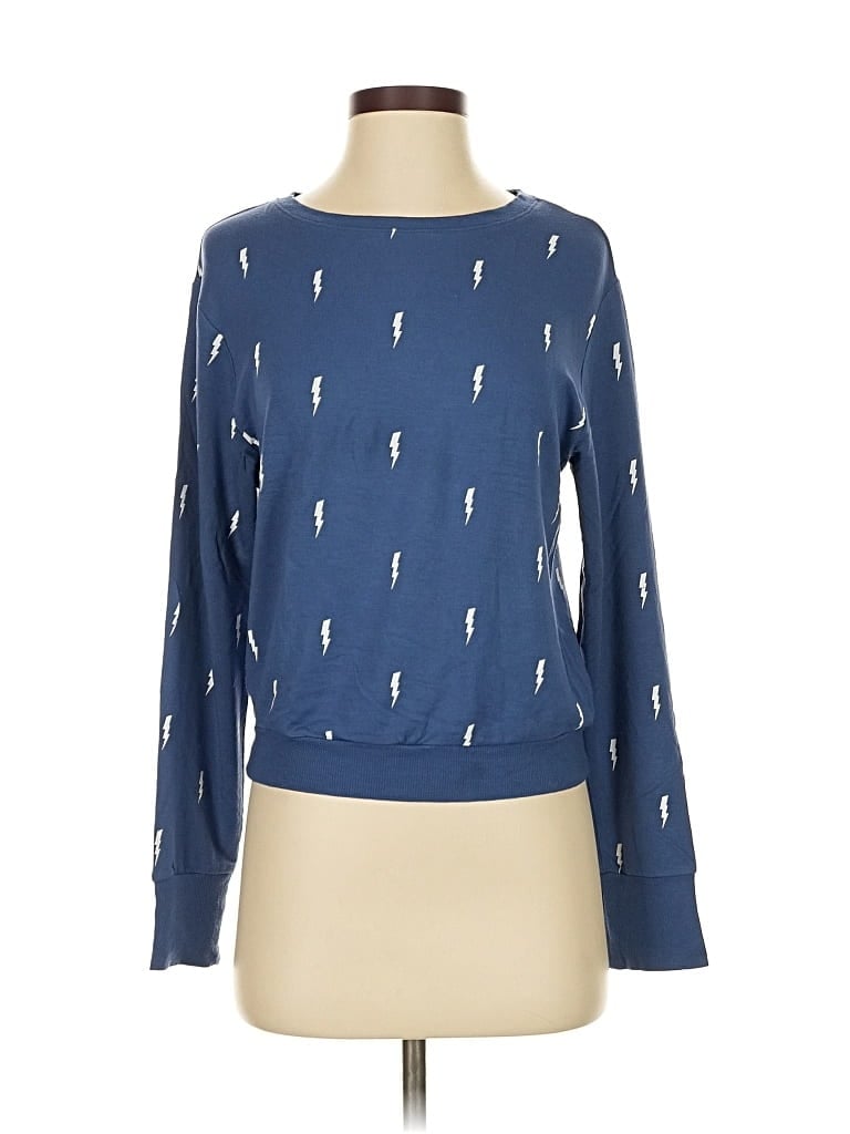 Pre-owned Love By Gap Pullover Sweater In Blue