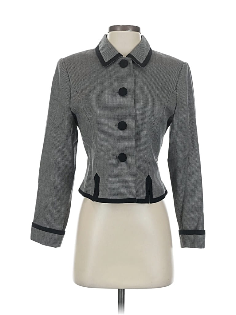 Pre-owned Kasper A.s.l. Jacket In Gray