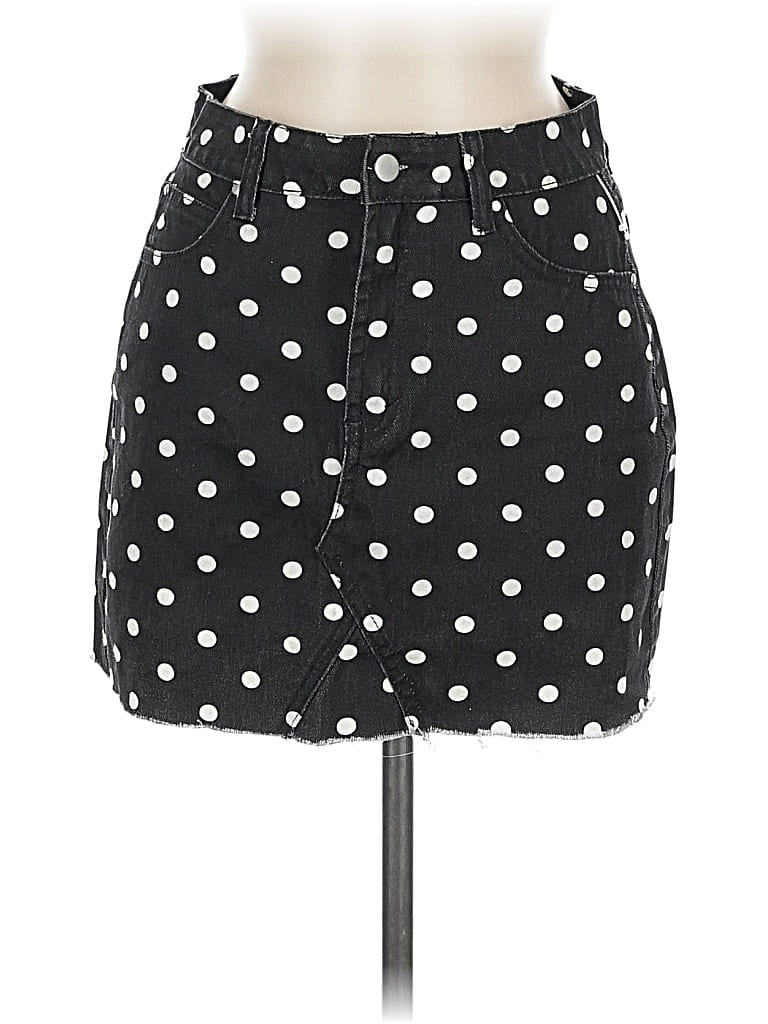 Click to view more detailed imagery on our partner's website Pre-owned Boohoo Denim Skirt In Black