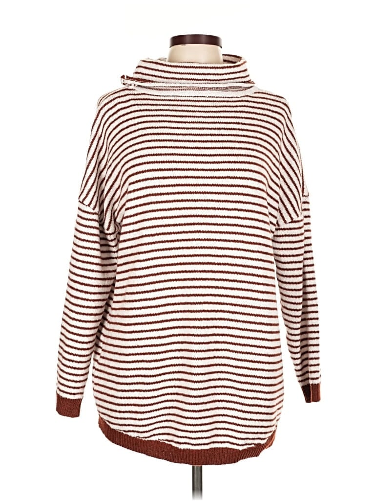 Pre-owned Unbranded Pullover Sweater In Brown