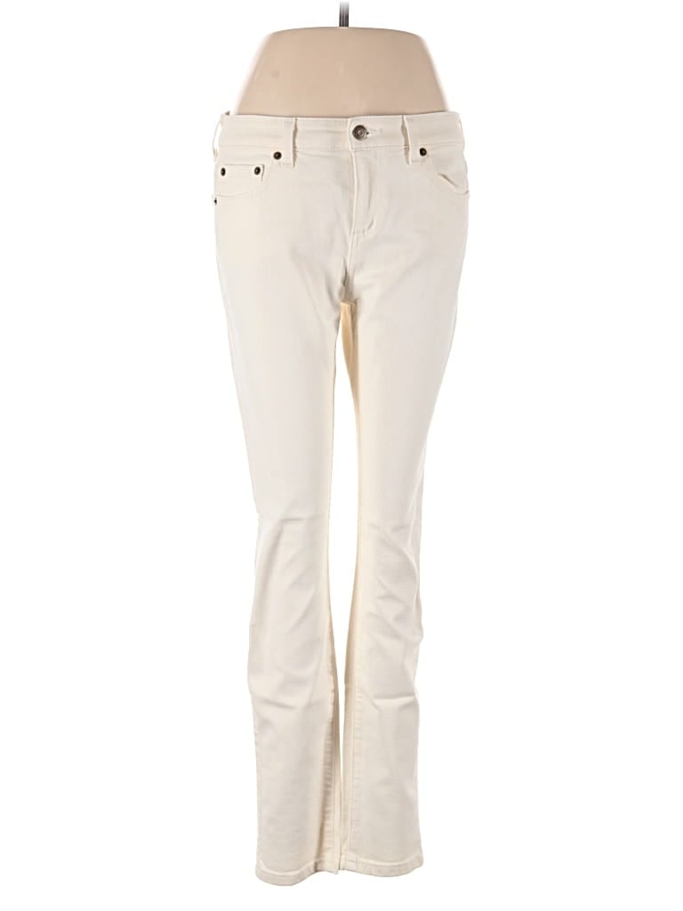 Pre-owned Dkny Sport Jeans In White