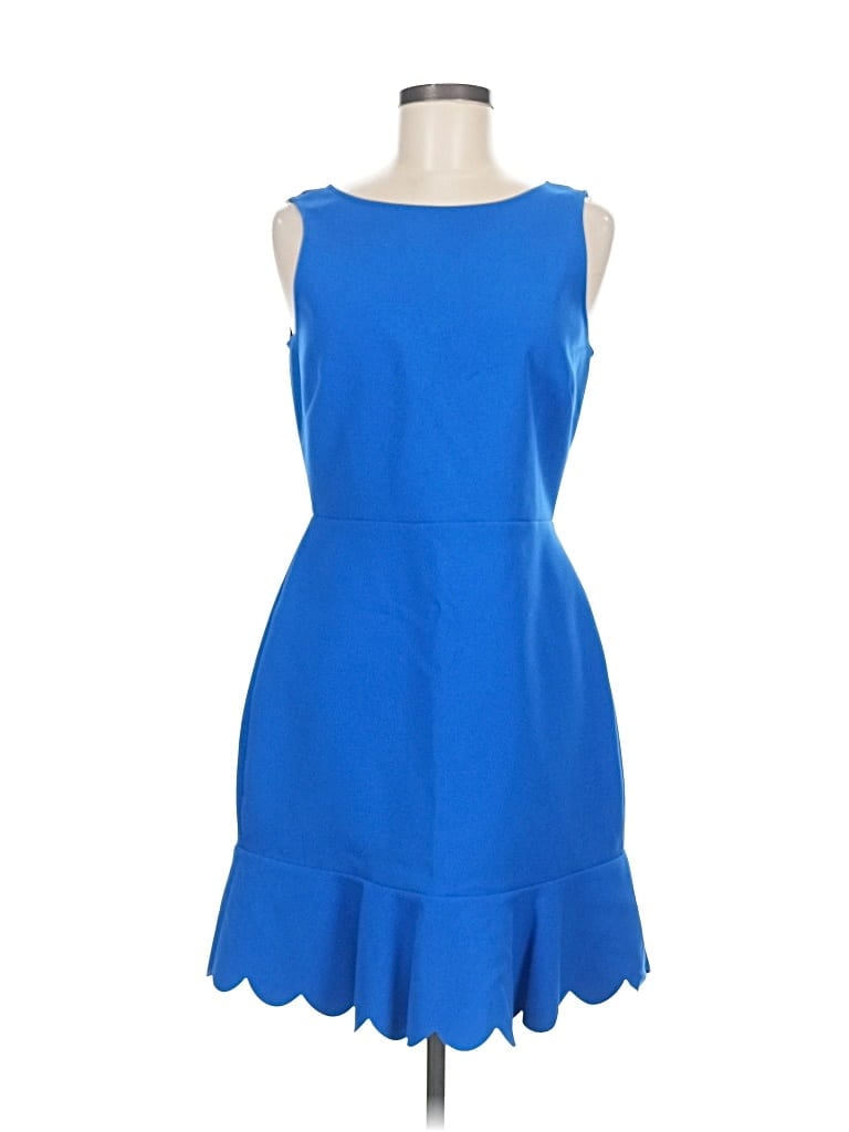 Pre-owned J.crew Factory Store Cocktail Dress In Blue
