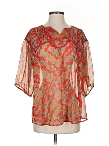 World Market Short Sleeve Blouse (view 1)