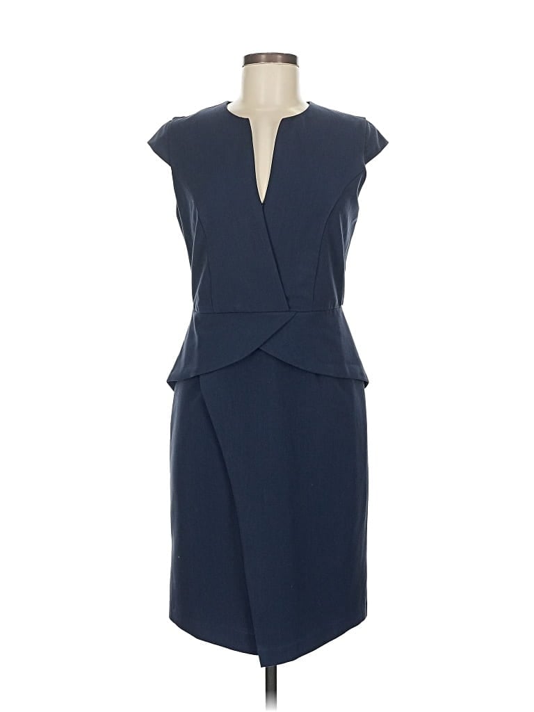 Pre-owned Ava & Aiden Cocktail Dress In Blue