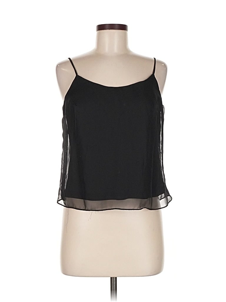 Pre-owned Dressbarn Sleeveless Blouse In Black