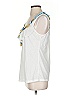 One September White Sleeveless Blouse Size P (petite) - photo 5