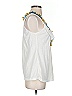 One September White Sleeveless Blouse Size P (petite) - photo 4