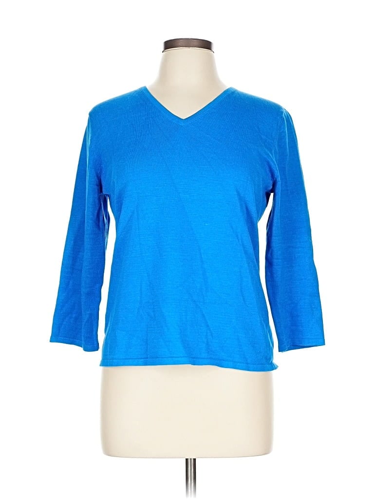 Pre-owned Spense Cardigan Sweater In Blue