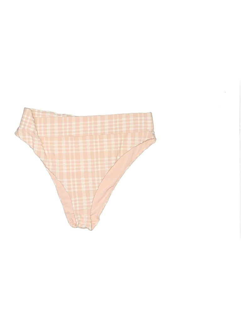 Pre-owned Aerie Swimsuit Bottoms In Brown