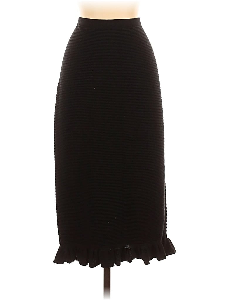 Pre-owned Max Studio Formal Skirt In Black