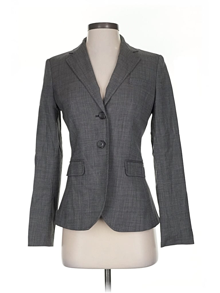 Click to view more detailed imagery on our partner's website Pre-owned Banana Republic Wool Blazer Jacket In Gray