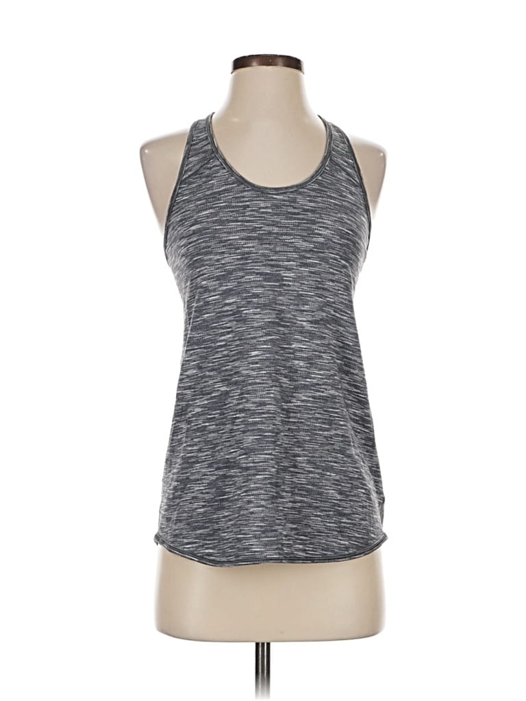 Pre-owned Lululemon Athletica Active Tank Top In Gray