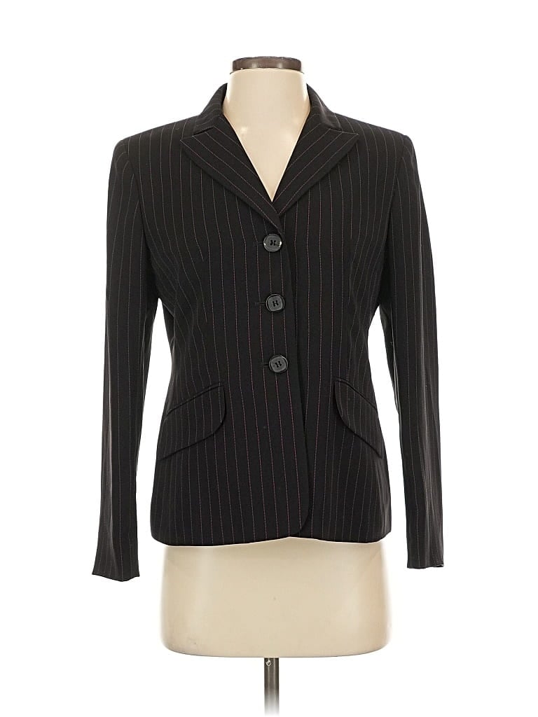 Click to view more detailed imagery on our partner's website Pre-owned Kasper Blazer Jacket In Black