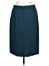 Karin Stevens 100% Polyester Solid Teal Formal Skirt Size 12 - photo 2